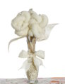 Swans Island Silver Birch Cowl - Birthstone Bouquet - 06 June (Pearl & Alexandrite) Kits photo