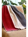 Plymouth Yarn Home Accessory Patterns - 2693 Vertical Stripe Throw and Afghan Patterns photo