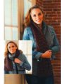 Plymouth Yarn Women's Accessory Patterns - 2732 Half and Half Tube Scarf Patterns photo