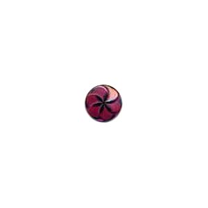 Muench Plastic Buttons - Pinwheel - Pink