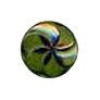 Muench Plastic Buttons - Pinwheel - Green Buttons photo