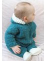 Knitting Pure and Simple Baby & Children Patterns - 1406 - Super Bulky One Piece Suit or Jacket Patterns photo