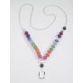 Creative Commodities Bright Beads Necklace - Summer Garden