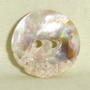Muench Shell Buttons - Abalone Eyelet (27mm)