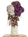 Jimmy Beans Wool Koigu Yarn Bouquets - Madelinetosh Tosh Merino Light Bouquet- Smokey Orchid Kits photo
