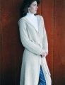 Knitting Pure and Simple Women's Cardigan Patterns - 0225 - Neckdown Long Hooded Cardigan Patterns photo