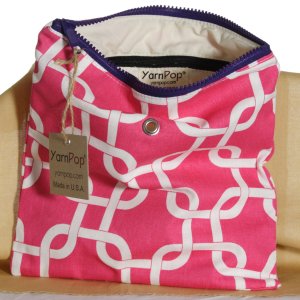 Top Shelf Totes Yarn Pop - Gadgety - Pink Interlock