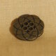 Muench Metal Buttons - Atomic Flower (Brass) - Large Buttons photo