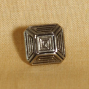 Muench Metal Buttons - Truncated Pyramid - Large
