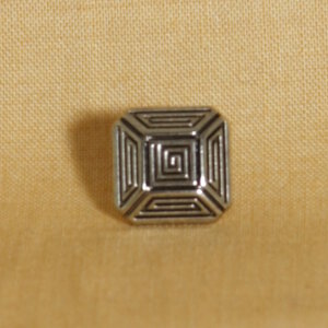 Muench Metal Buttons - Truncated Pyramid - Small