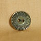 Muench Metal Buttons - Spirograph - Gold Buttons photo