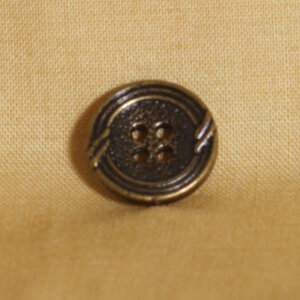 Muench Metal Buttons - Corded Frame - Bronze