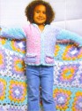 Trendsetter - 3124 - Delicious Granny Square Baby Blanket Patterns photo