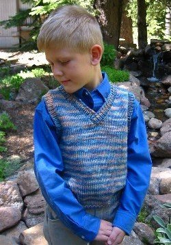 Knitting Pure and Simple Baby & Children Patterns - 0256 - Basic Vest for Children Pattern