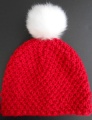 Hat Trix Moss Stitch Hat