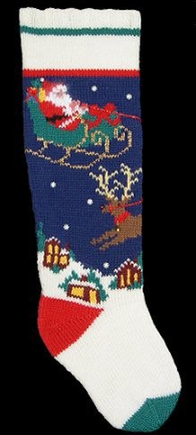 Elegant Heirlooms Googleheims Christmas Stockings - Sleigh Ride
