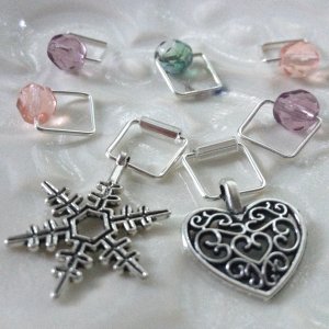 Spark Exclusive JBW Stitch Markers - '14 October - Frozen Upon a Time