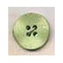 Muench Plastic Buttons - Metallic - Kiwi (18mm) Buttons photo