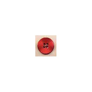Muench Plastic Buttons - Metallic - Red (18mm)
