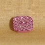 Muench Plastic Buttons - Glitter Square - Lavender/Pink (13mm) Buttons photo