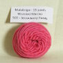 Malabrigo Worsted Merino Samples - 503 Strawberry Fields Yarn photo