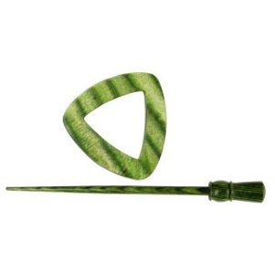 Knitter's Pride Symfonie Wood Shawl Pins - Misty Green - Electra