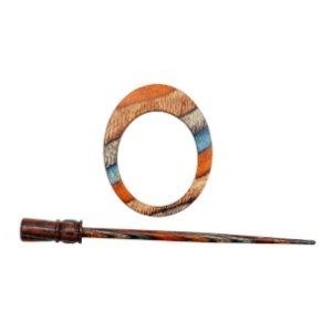Knitter's Pride Symfonie Wood Shawl Pins - Azure Charm - Omega