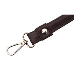 Knitter's Pride Genuine Leather Bag Handles - With Hook - Chocolate
