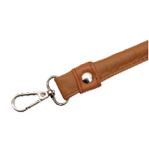 Knitter's Pride Genuine Leather Bag Handles - With Hook - Camel
