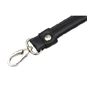 Knitter's Pride Faux Leather Bag Handles - With Hook - Black