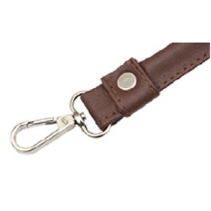 Knitter's Pride Faux Leather Bag Handles - With Hook - Brown