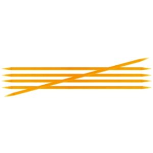 Knitter's Pride Trendz Double Pointed Needles - US 6 (4.0mm) - 6" Orange Needles