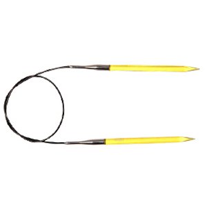 Knitter's Pride Trendz Fixed Circular Needles - US 10 (6.0mm) - 24" Yellow Needles