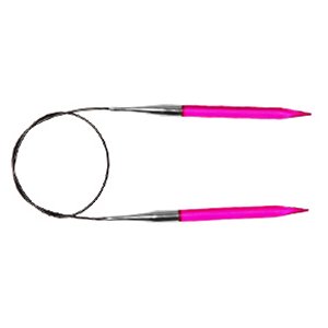 Knitter's Pride Trendz Fixed Circular Needles - US 11 (8.0mm) - 24" Purple (Fuchsia) Needles