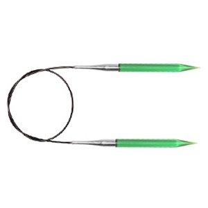 Knitter's Pride Trendz Fixed Circular Needles - US 13 (9.0mm) - 24" Green Needles