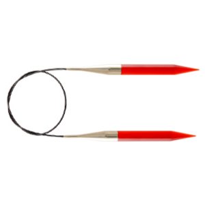 Knitter's Pride Trendz Fixed Circular Needles - US 17 (12.0mm) - 24" Red Needles