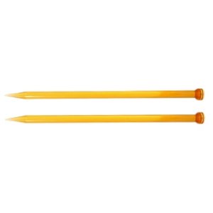 Knitter's Pride Trendz Single Pointed Needles - US 6 (4.0mm) - 10 Orange Needles
