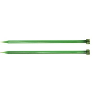 Knitter's Pride Trendz Single Pointed Needles - US 7 (4.5mm) - 10" Green Needles