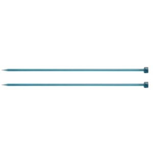 Knitter's Pride Trendz Single Pointed Needles - US 9 (5.5mm) - 10" Turquoise Needles