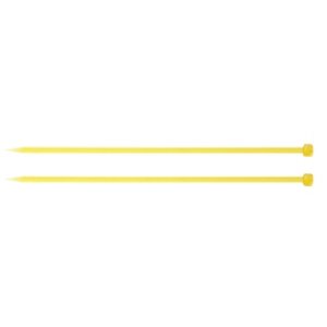 Knitter's Pride Trendz Single Pointed Needles - US 10 (6.0mm) - 14" Yellow Needles