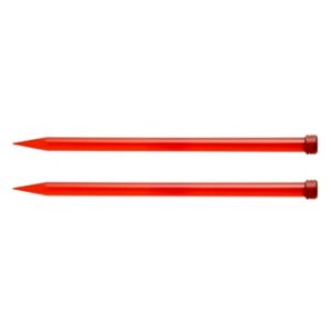Knitter's Pride Trendz Single Pointed Needles - US 17 (12.0mm) - 14" Red Needles