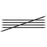 Knitter's Pride Karbonz Double Point Needles - US 0000 (1.25mm) - 6