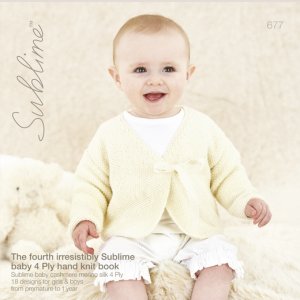 Sublime Books - 677 - The Fourth Irresistibly Sublime Baby 4ply Hand Knit Book
