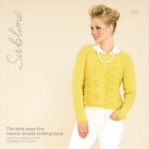 Sublime Books - 666 - The Third Extra Fine Merino Double Knitting Book