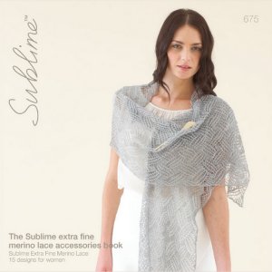 Sublime Books - 675 - The Sublime Extra Fine Merino Lace Accessories Book (Discontinued)