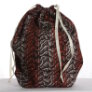 Jimmy Beans Wool Handmade Project Bag - River - Velvet Accessories photo