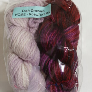 Madelinetosh Home Onesies Grab Bags Yarn - Rose/Red Mix