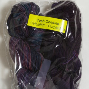 Madelinetosh Tosh Chunky Onesies Grab Bags Yarn - Purple Mix
