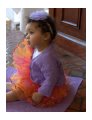 Plymouth Yarn Baby & Children Patterns - 2807 Butterfly Stitch Shrug and Blanket Patterns photo