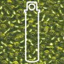Miyuki - 9143S Silver Lined Chartreuse Accessories photo